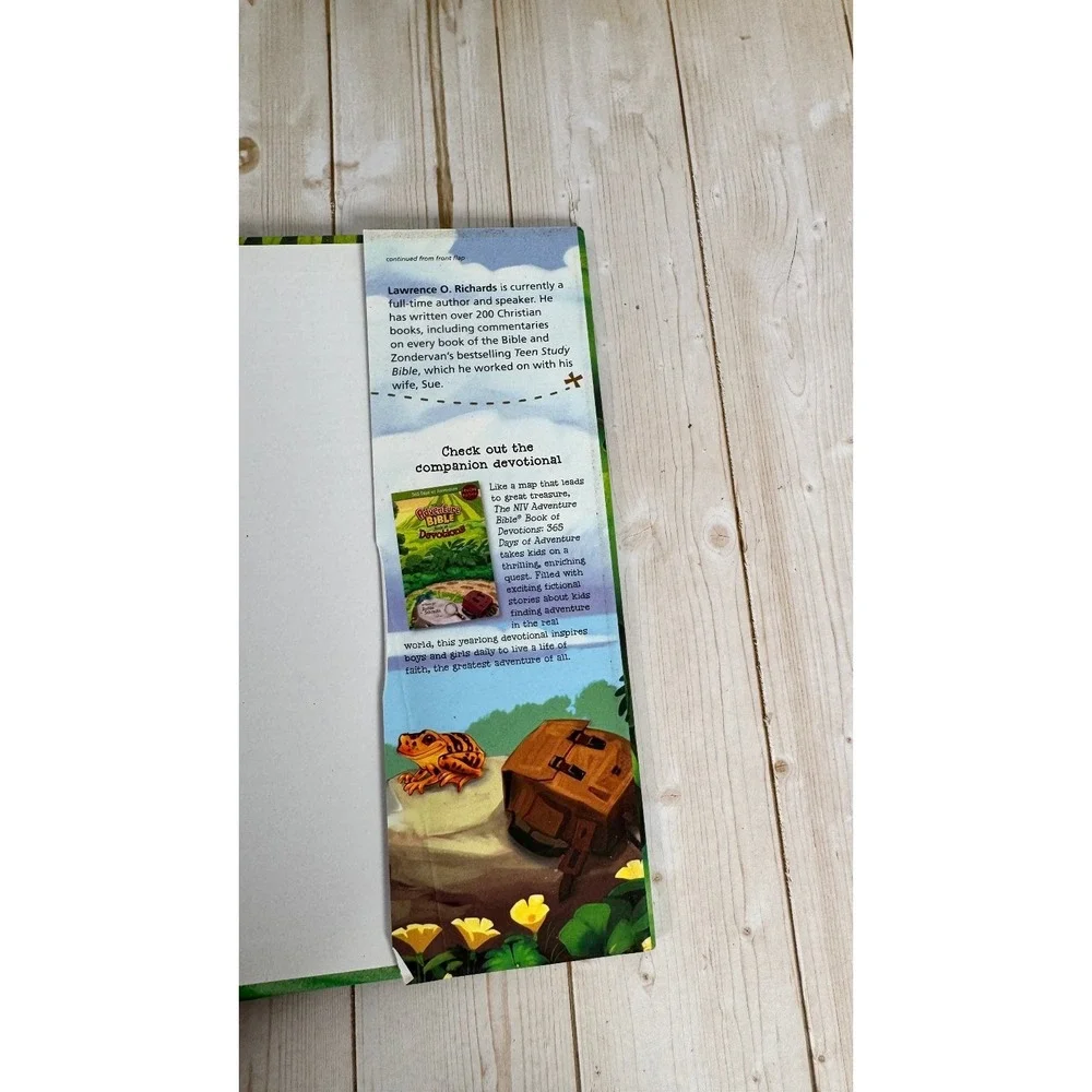 NIV Adventure Bible Lawrence O. Richards 2013 Full Color Kids Zonderkidz